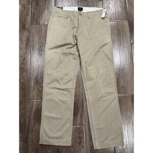 Men’s Gap Khakis Straight Leg Pant Size 34x32  NWT Classic Chino Wardrobe Staple